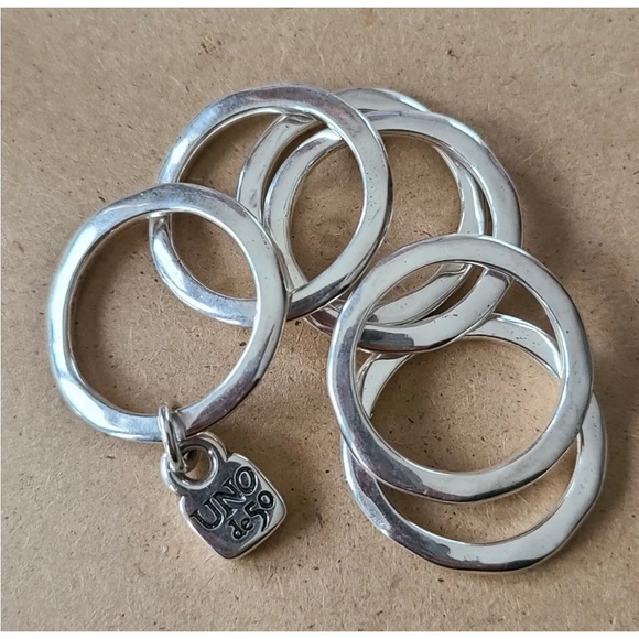 Unode50 Ring - PRISONER - Silver plated - Various sizes - Picture 4 of 11